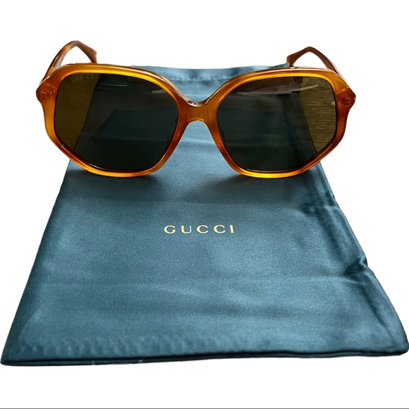 Gucci 59mm Round Sunglasses